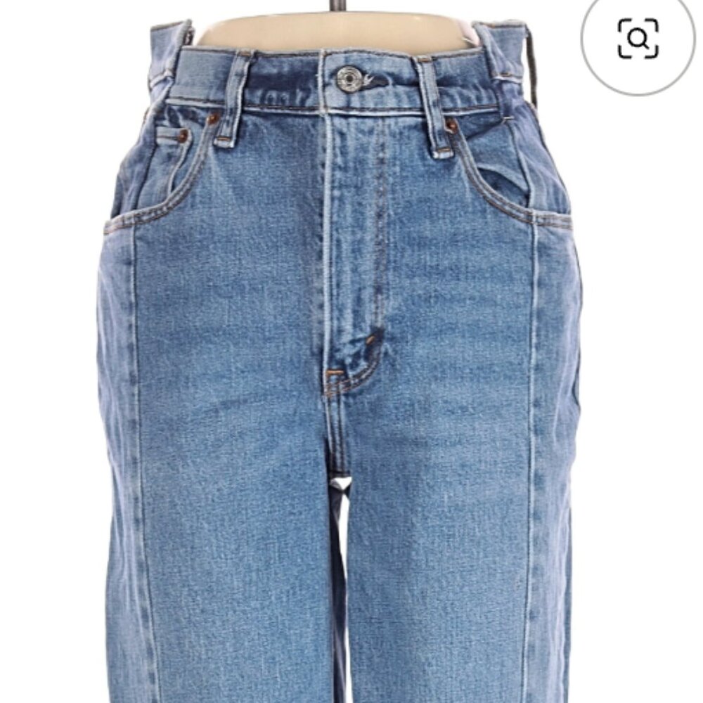Abercrombie & Fitch The '90s Straight Ultra High Rise Jeans